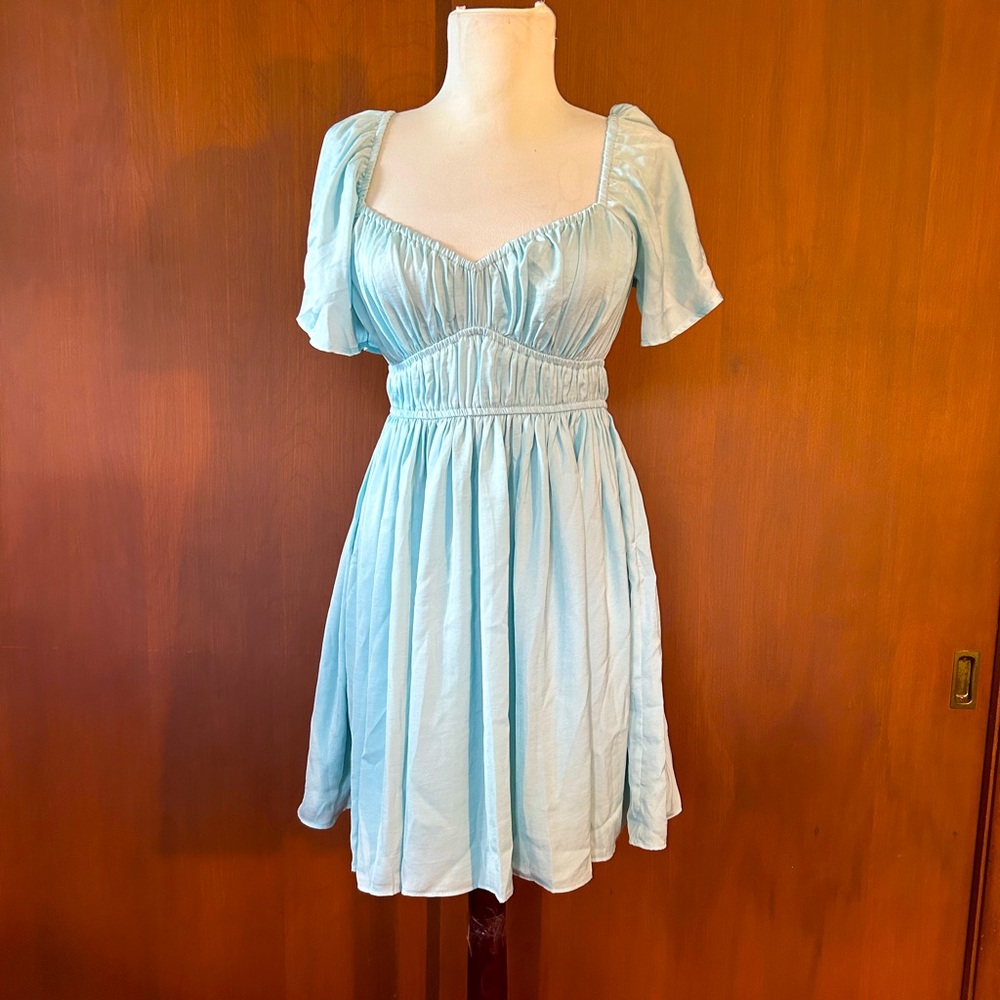 NWT Lulu’s short peasant dress